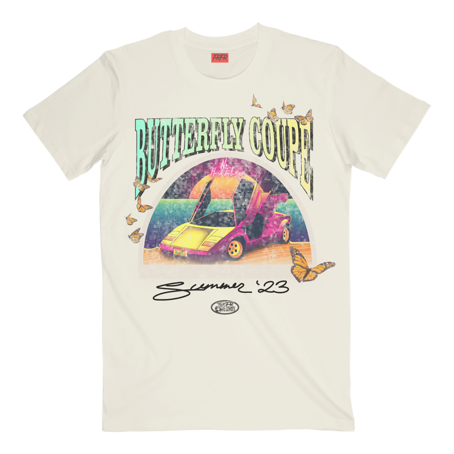 Butterfly Coupe Green Tee